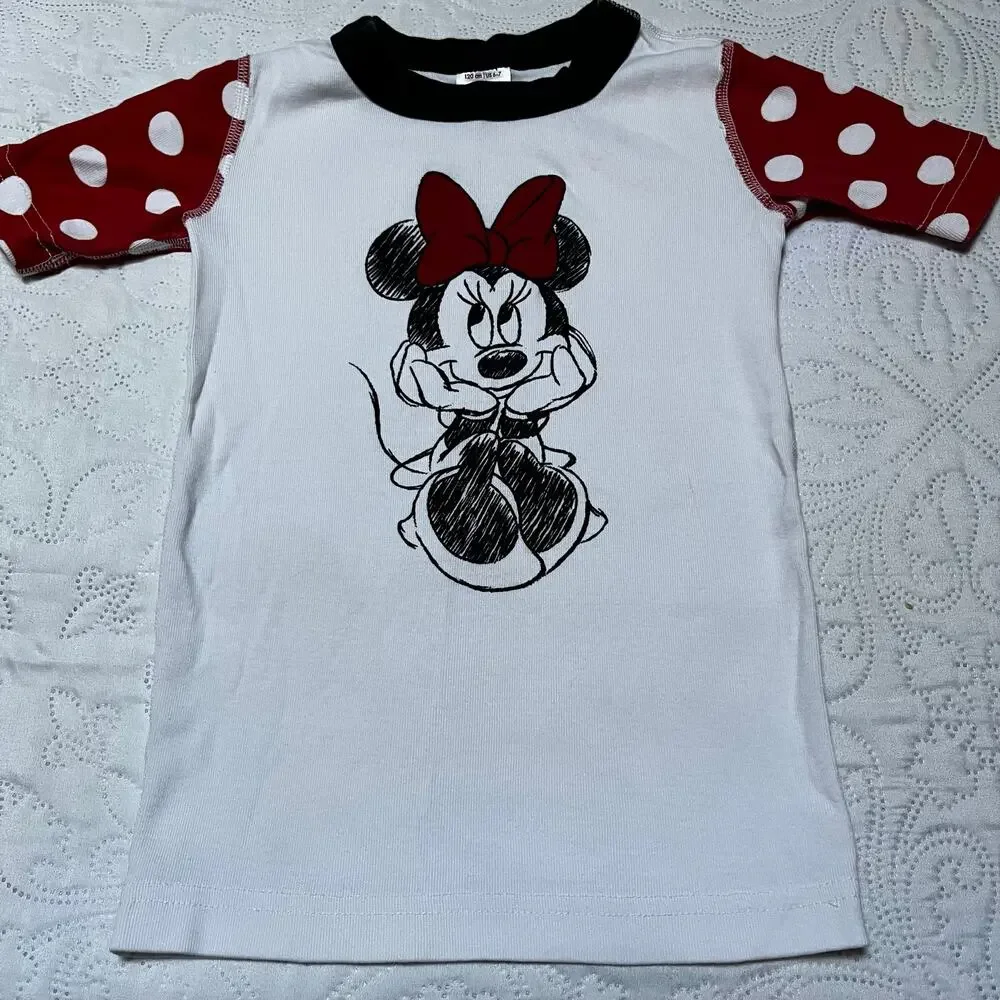 Hanna Andersson Disney Minnie Mouse PJ Set Size 6/7